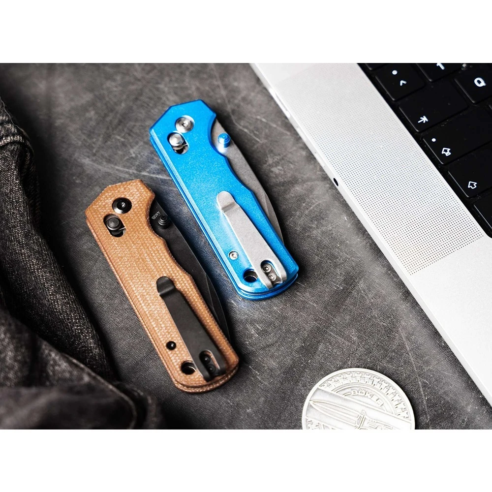 Magnum By Boker Rockstub Folding Knife, Brown Micarta - Image 5