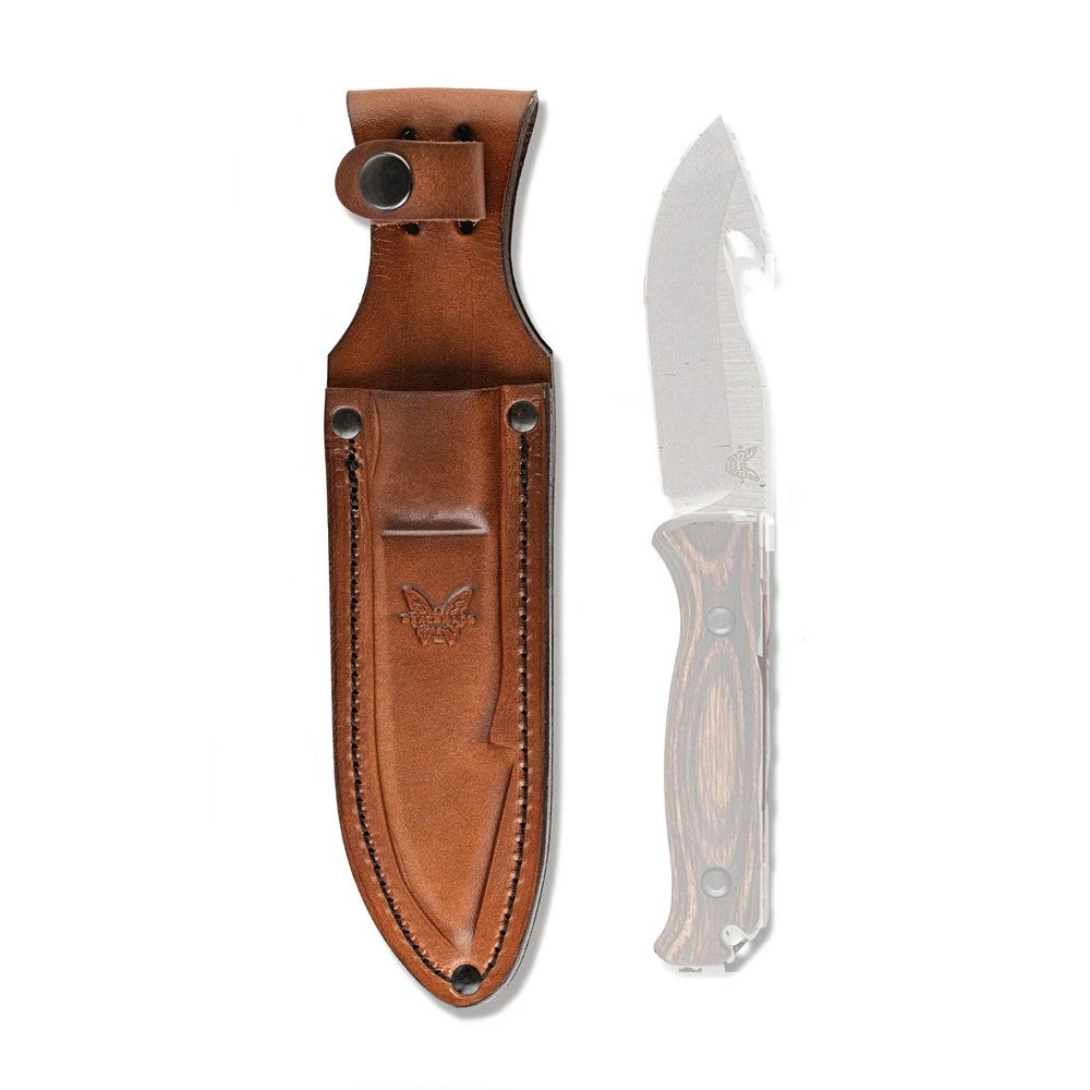Benchmade 102222 Leather Sheath To Suit 15004 Saddle Mountain Skinner W/Hook - Image 2