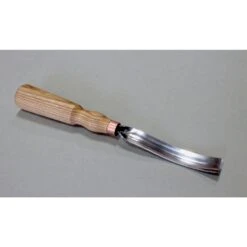 Beaver Craft G7L20 Long Bent Gouge Wood Carving Chisel 20 Mm - Authorised Aust. Retailer