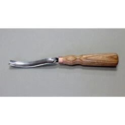 Beaver Craft G7L22 Long Bent Gouge Wood Carving Chisel 22 Mm - Authorised Aust. Retailer