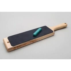 Beaver Craft Ls1P1 Dual Sided Leather Paddle Strop With P1 Polishing Compound