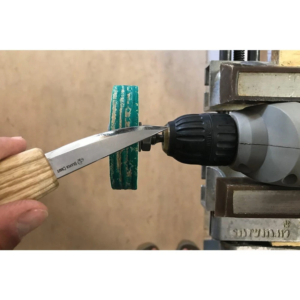 Beaver Craft Pw2 Polishing Wheel With P1 Polishing Compound - Image 2