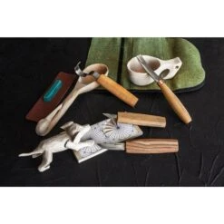 Beaver Craft S49 Spoon Carving Tool Set With Compact Chisel