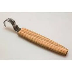 Beaver Craft Sk1Oak Hook Knife Spoon Carving Knife 25 Mm - Oak Handle
