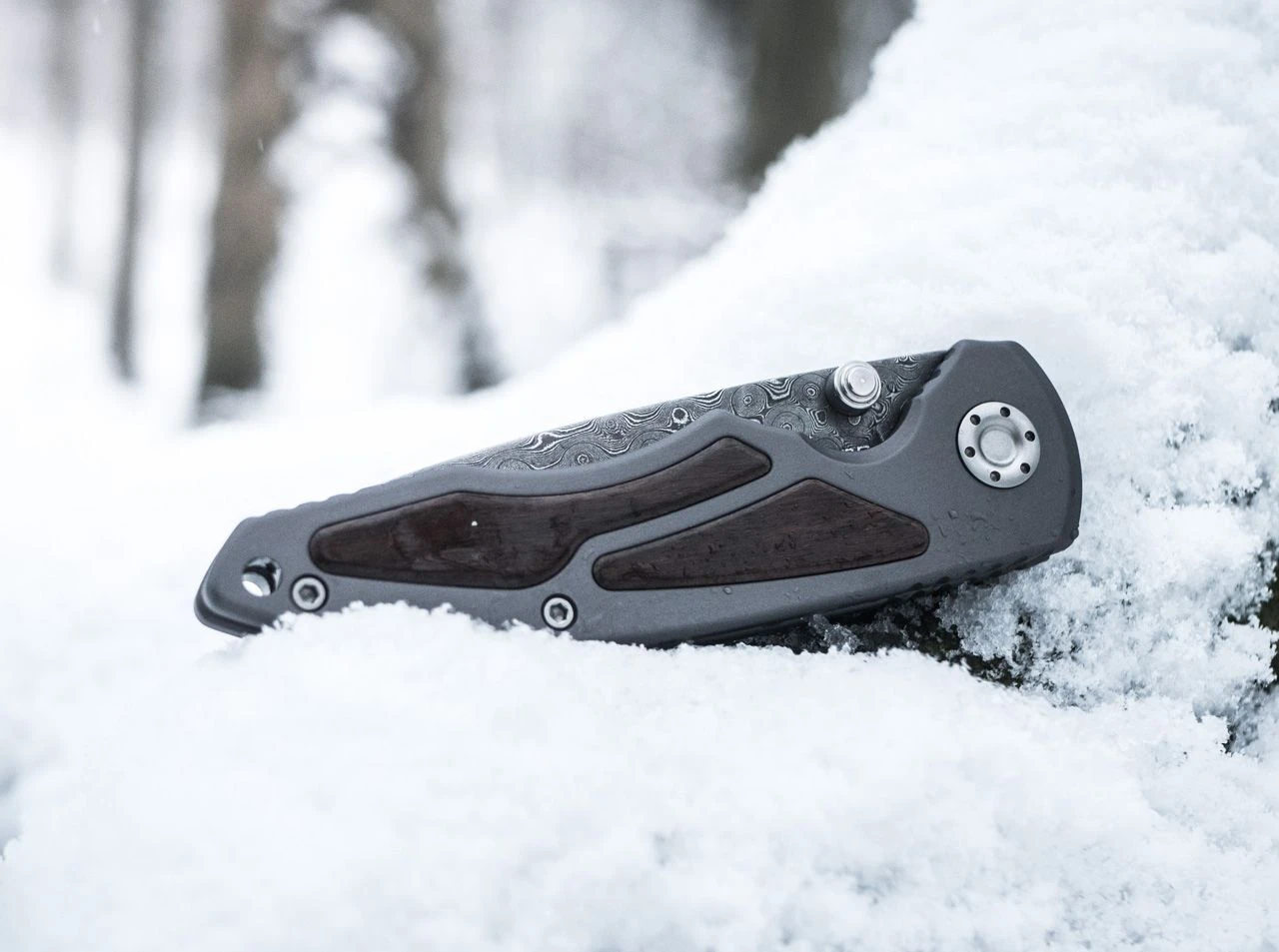 Boker Leopard-Damascus I Folding Knife