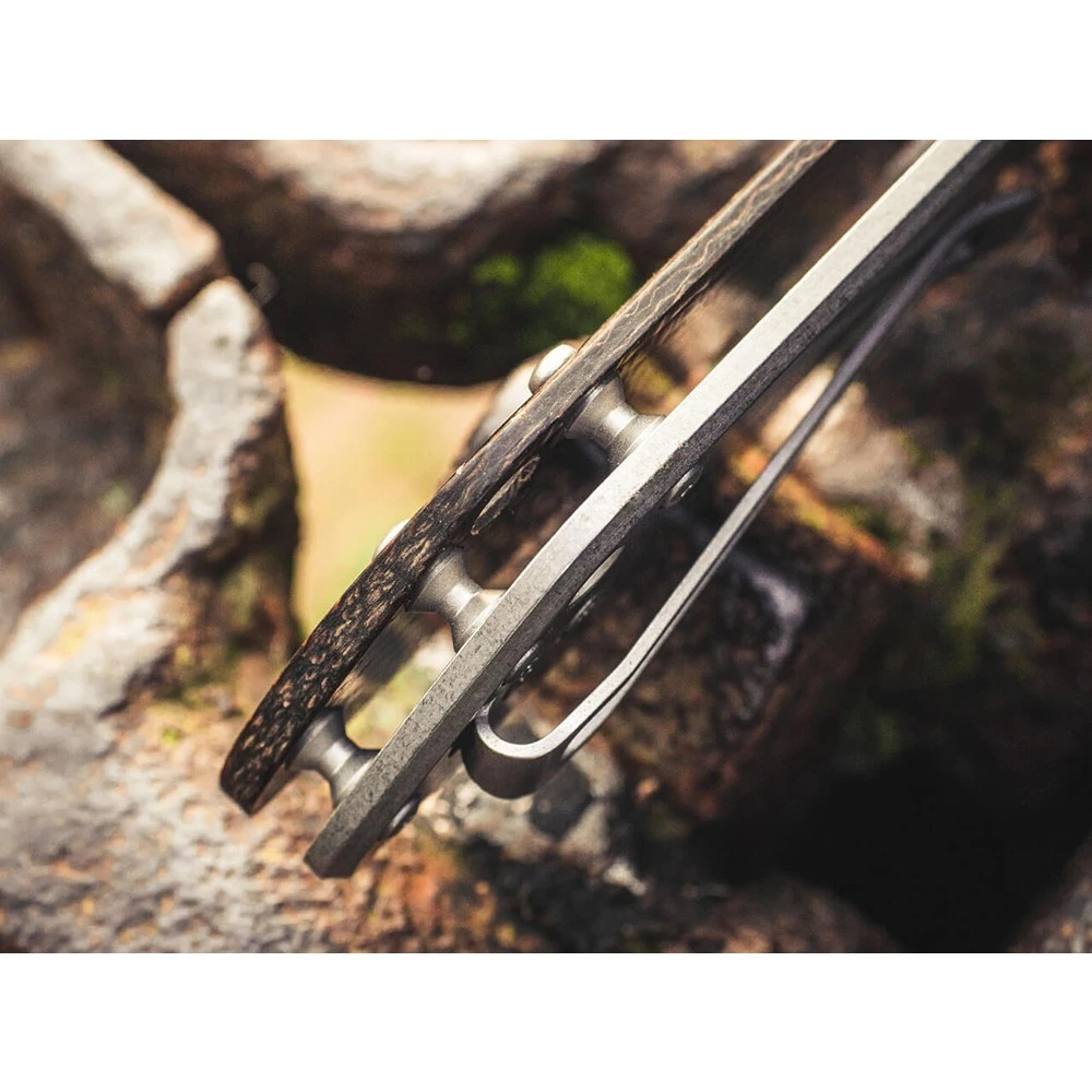 Boker M4 Sherman-Damascus Folding Knife - Image 4