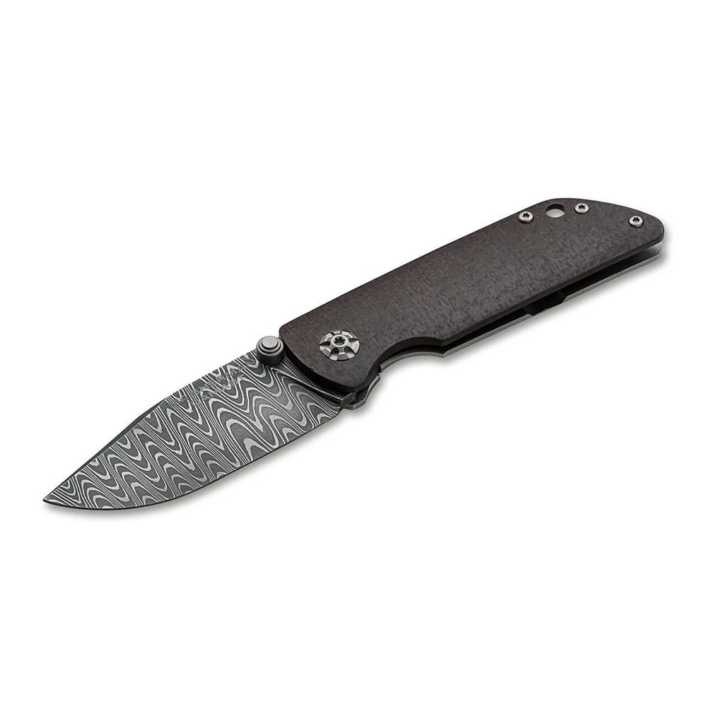 Boker M4 Sherman-Damascus Folding Knife - Image 6