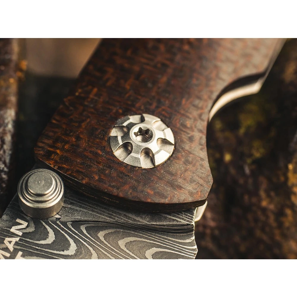 Boker M4 Sherman-Damascus Folding Knife - Image 7