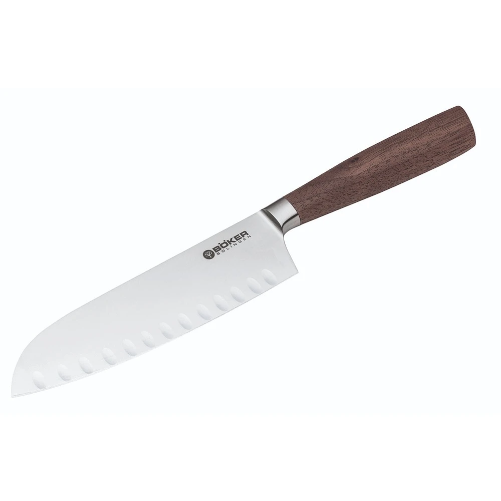 Boker Core 16.5Cm Santoku With Granton Edge