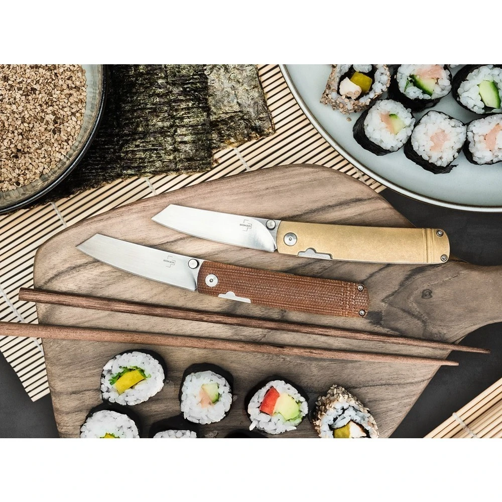 Boker Plus Tenshi Brass Folding Knife