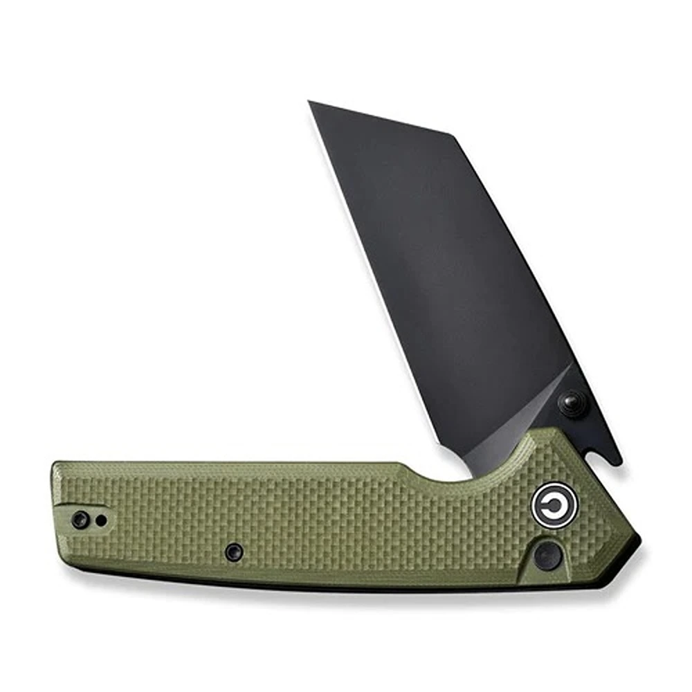 CIVIVI C23028-3 Amirite Flipper Folding Knife, OD Green Coarse G10 - Image 4