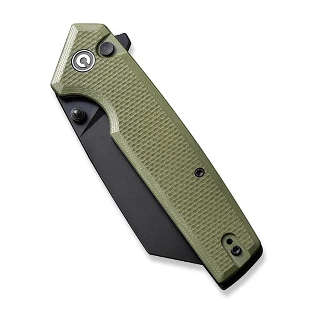 CIVIVI C23028-3 Amirite Flipper Folding Knife, OD Green Coarse G10 - Image 9