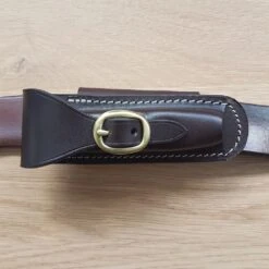 Pouch - Horizontal Lay With Buckle - Suits Stockman Style Knives