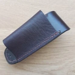 Pouch - Horizontal Lay With Clip - Suits Stockman Style Knives