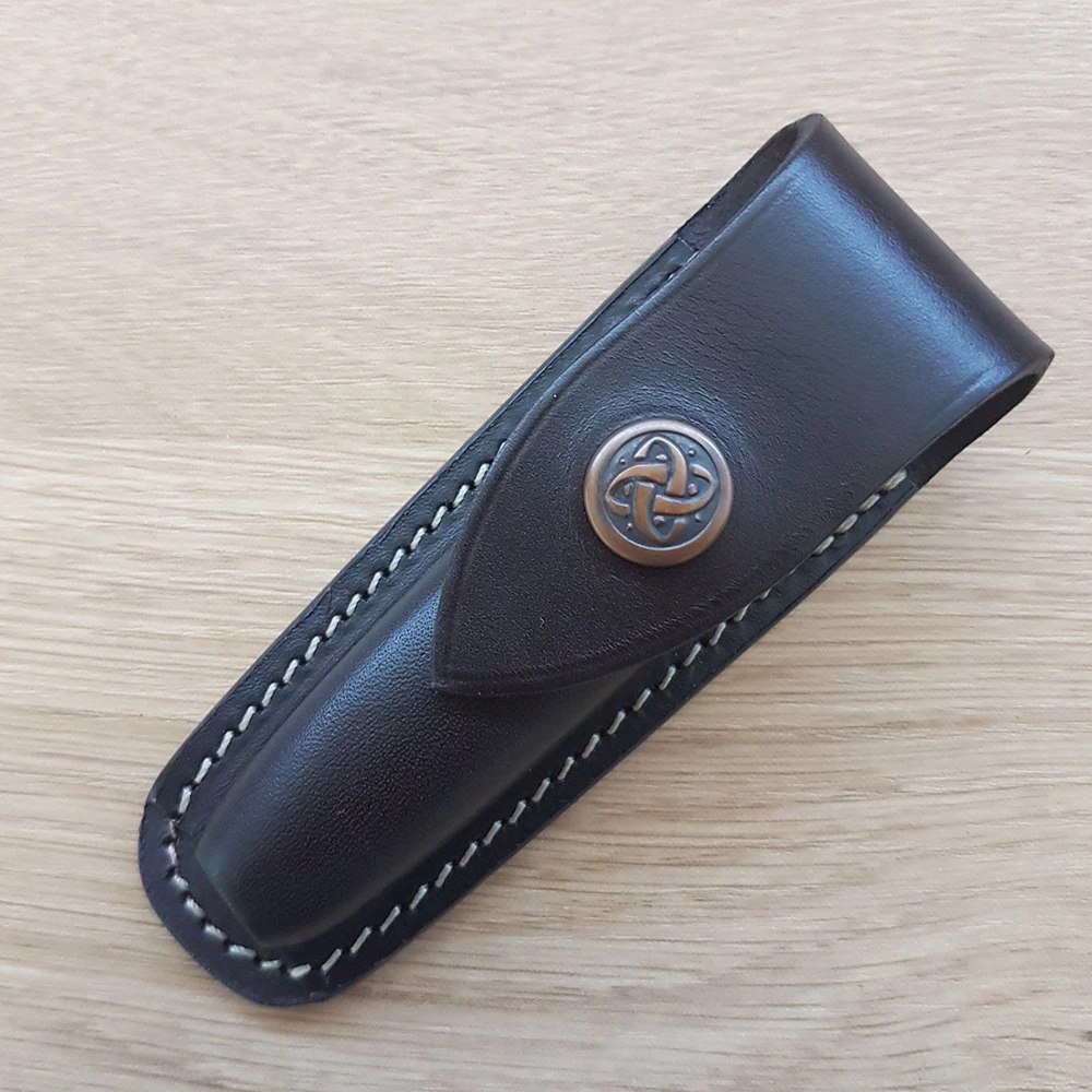 Pouch - Vertical Lay With Clip - Suits Stockman Style Knives - Image 2