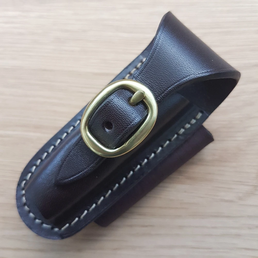 Pouch - Horizontal Lay With Buckle - Suits Medium Stockman Style Knives - Image 3