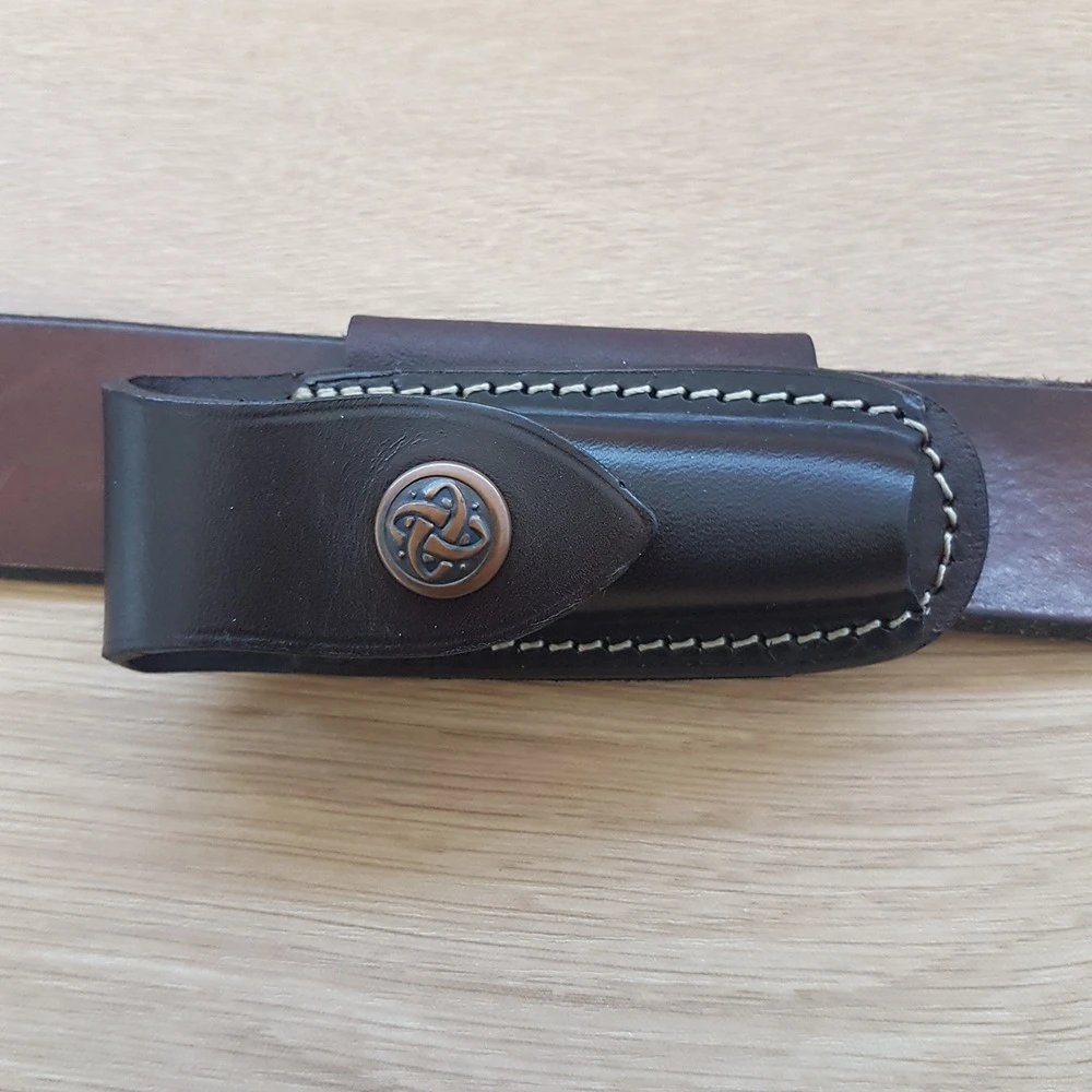 Pouch - Horizontal Lay With Clip - Suits Medium Stockman Style Knives - Image 2