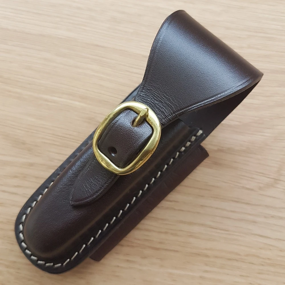 Pouch - Horizontal Lay With Buckle - Suits Trapper Style Knives - Image 3