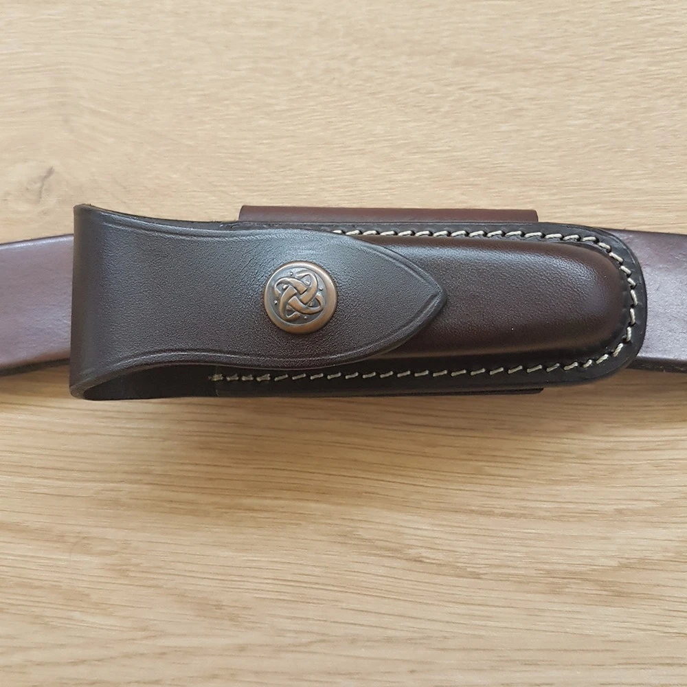 Pouch - Horizontal Lay With Clip - Suits Trapper Style Knives - Image 2