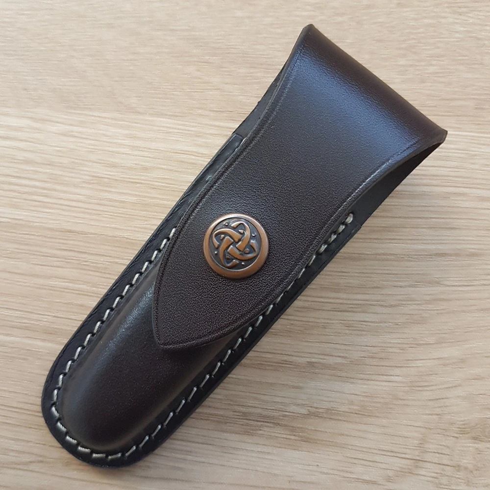 Pouch - Vertical Lay With Clip - Suits Trapper Style Knives - Image 2