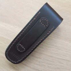 Pouch - Vertical Lay With Clip - Suits Trapper Style Knives