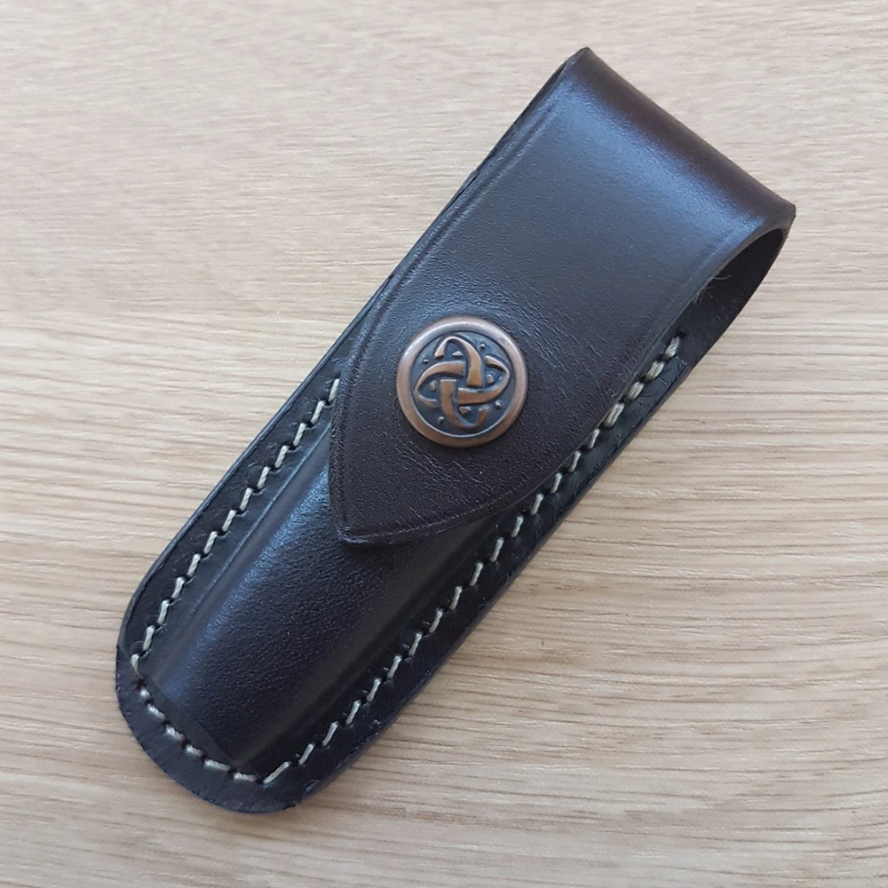 Pouch - Vertical Lay With Clip - Suits Medium Stockman Style Knives - Image 3