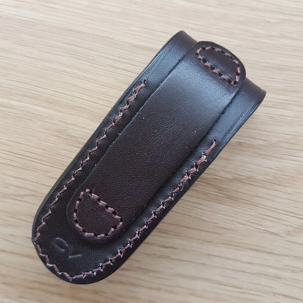 Pouch - Vertical Lay With Clip - Suits Small Stockman/Pen Style Knives - Image 2