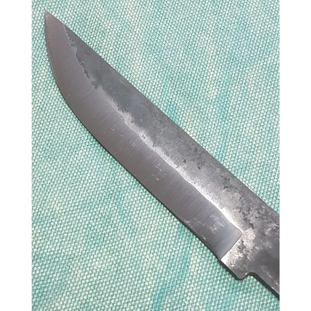 Carbon Heart Chsb105Crh 105Mm Carbon Steel Hammer Finish Blade Blank - Image 2