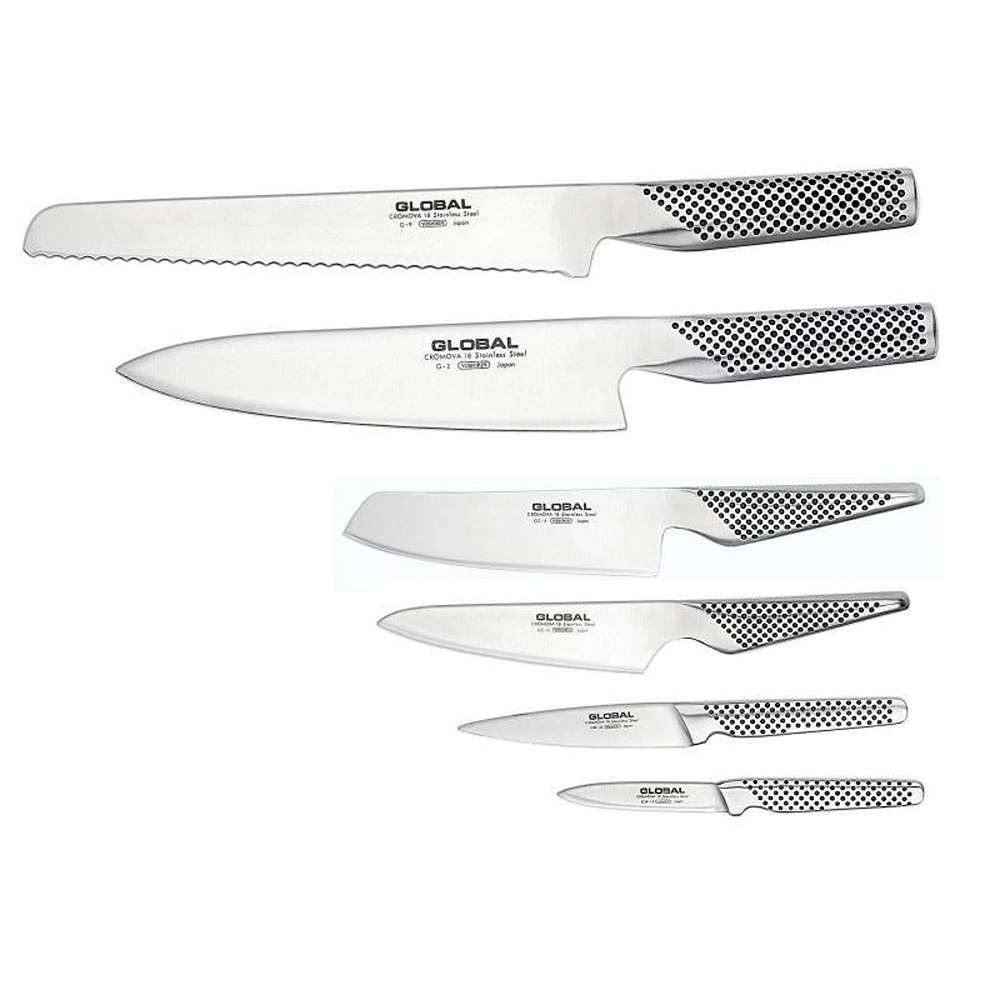 Global Ikasu 7 Piece Knife Block Set - Authorised Aust. Retailer - Image 3