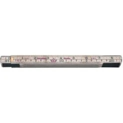 Hultafors 61-2-10 Wooden Folding Ruler Metric/Imperial - Authorised Aust. Retailer