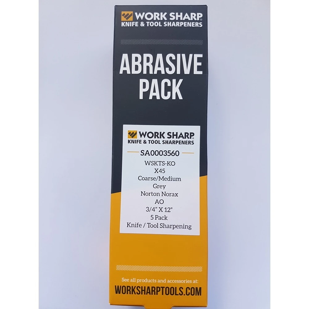 Work Sharp Sa0003560 X45 (400 Grit) Belt Pack 5 Suits Ken Onion Edition Knife And Tool Sharpener - Image 2