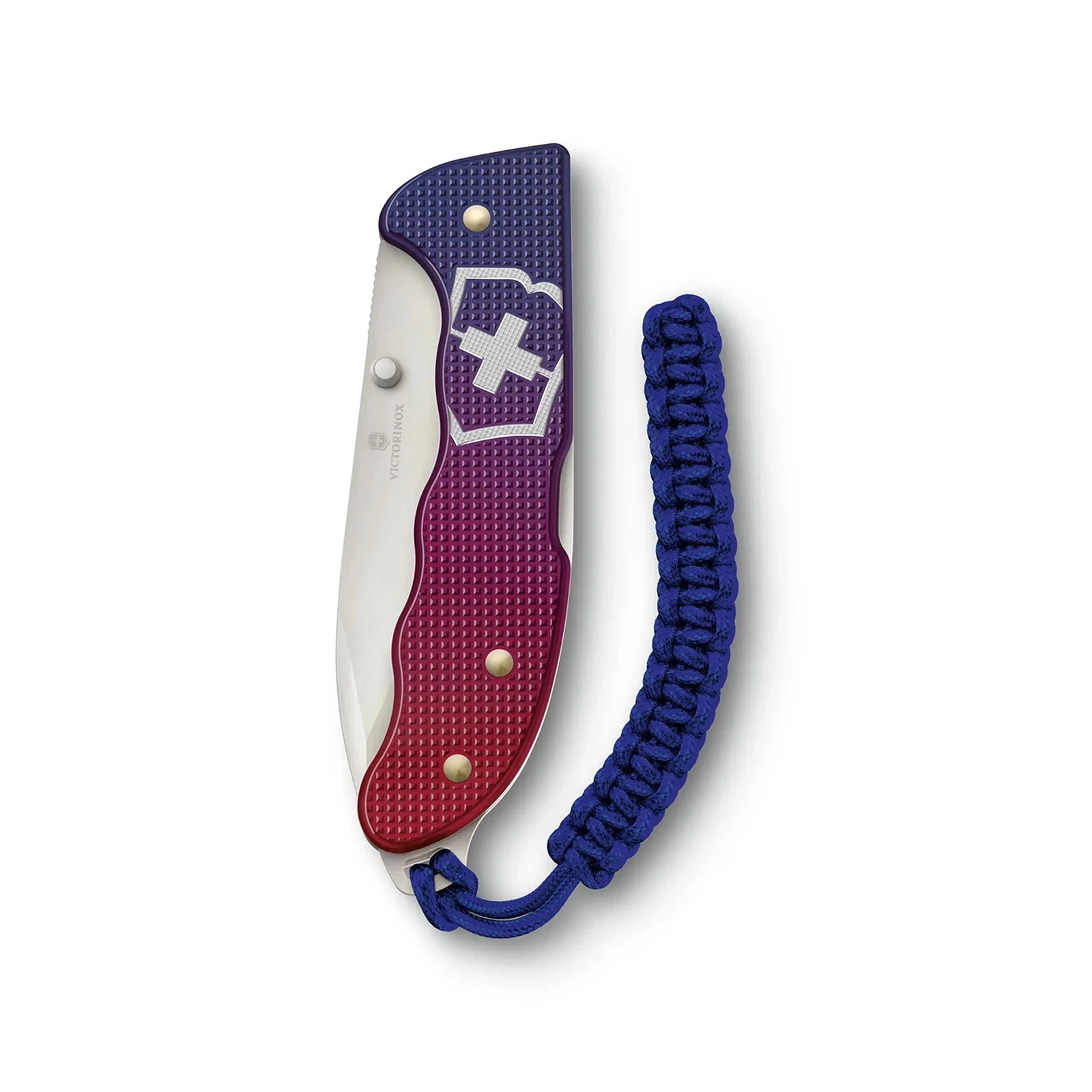 Victorinox Evoke Alox, Blue/red 0.9415.D26 - Authorised Aust Retailer