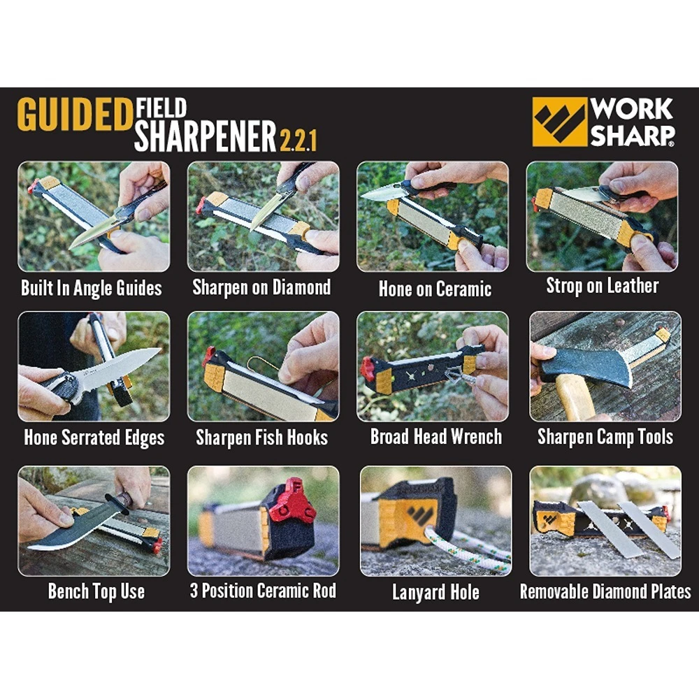 Work Sharp Wsgfs221 Guided Field Sharpener - Image 7
