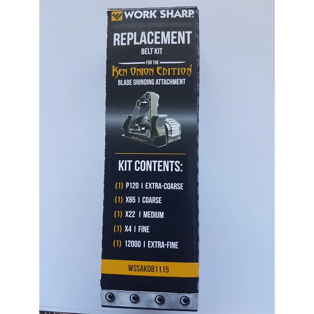 Work Sharp Wssako81115 Ken Onion Edition Blade Grinder Attachment Belt Kit Qty 5 - Image 4